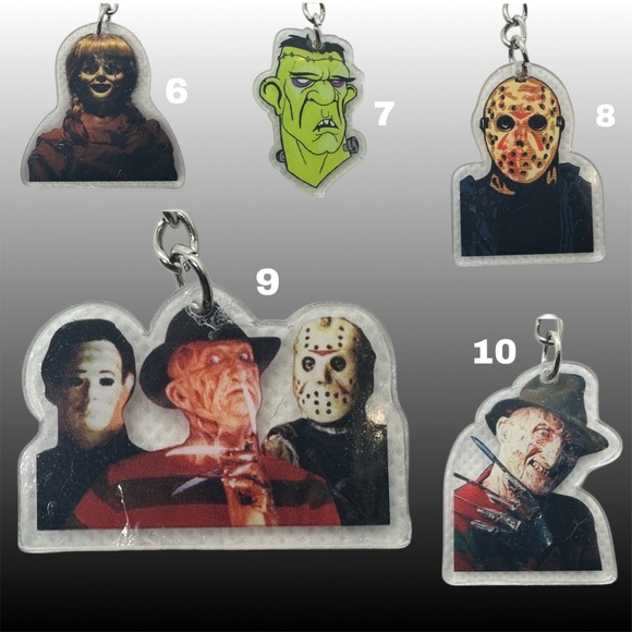 Classic Horror Keychains - Picture 6 of 8